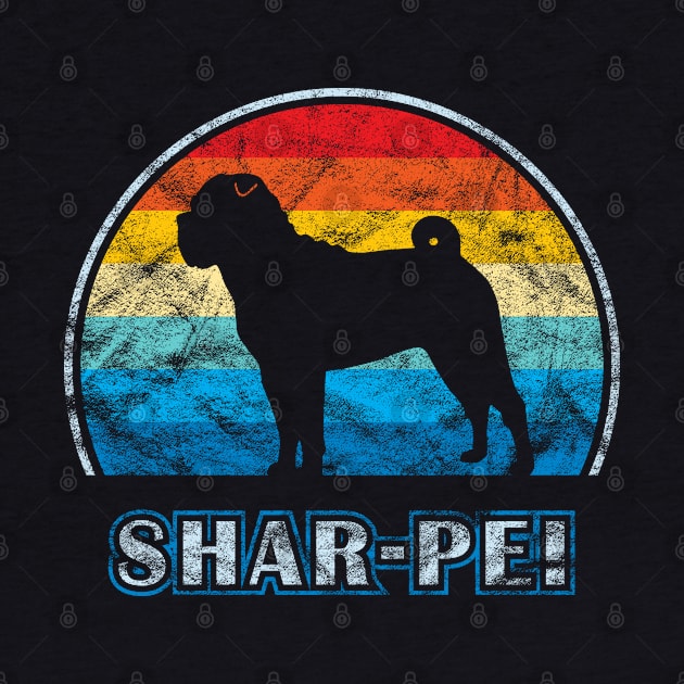 Shar-Pei Vintage Design Dog by millersye